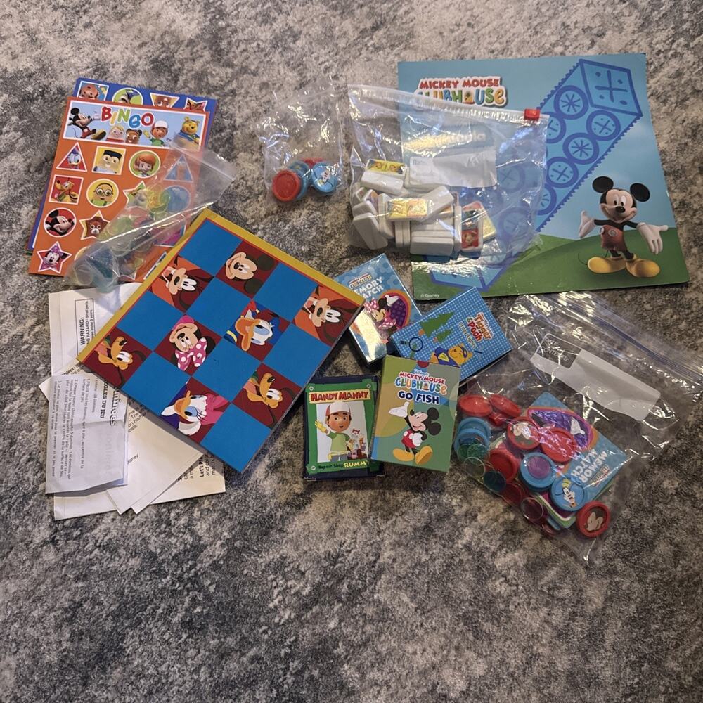 Disney JR 8 Games Lot /Preschool